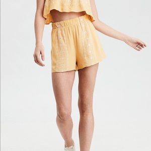 AE Matching set: crop top& shorts